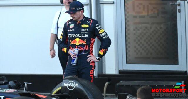 M.Ferstappen: İlk dövrədəki belə riski anlamadım M.Ferstappen: İlk dövrədəki belə riski anlamadım