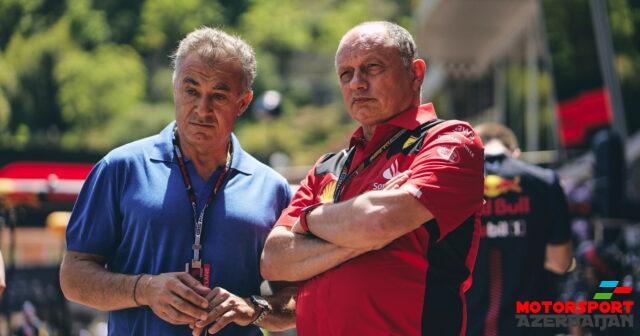 Vassyör Monakoda Ferrari-nin taktikasını müdafiə edib Vassyör Monakoda Ferrari-nin taktikasını müdafiə edib