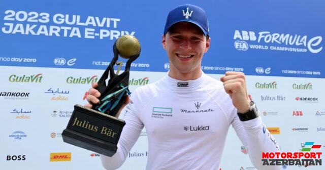 Günter Formula E-də ilk poulunu qazanıb Günter Formula E-də ilk poulunu qazanıb