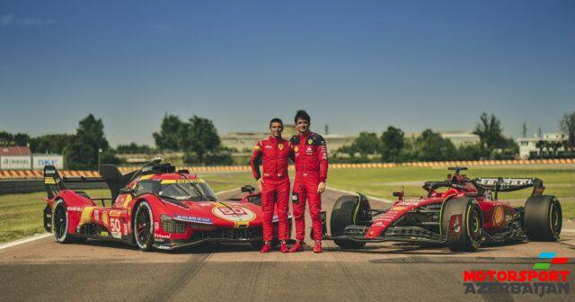 Ferrari çəkiliş günü təşkil edib Ferrari çəkiliş günü təşkil edib