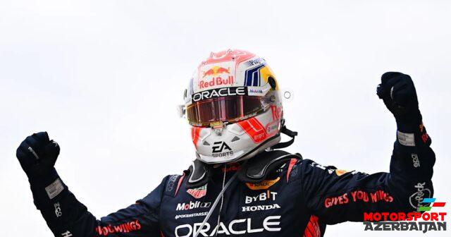 M.Ferstappen: Bu rəqəmlərə çatacağımı gözləmirdim M.Ferstappen: Bu rəqəmlərə çatacağımı gözləmirdim