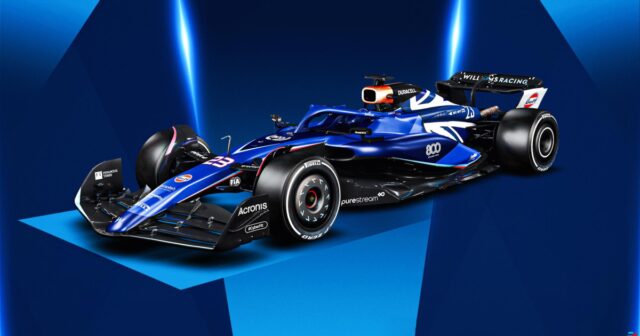 Williams 800-cü yarış üçün rəng çalarını təqdim edib Williams 800-cü yarış üçün rəng çalarını təqdim edib