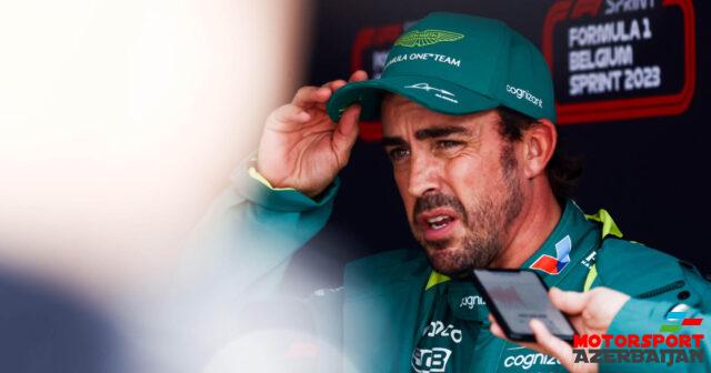 F.Alonso: Bolid yenidən yaxşı işlədi F.Alonso: Bolid yenidən yaxşı işlədi