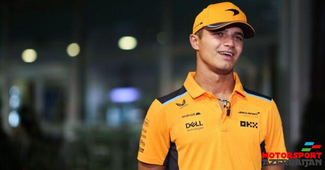 L.Norris: Saynsla ittifaq qurduq L.Norris: Saynsla ittifaq qurduq