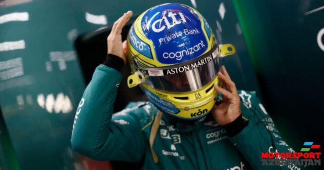 F.Alonsonun maşını zədələnib F.Alonsonun maşını zədələnib