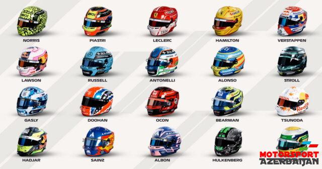 2025-ci il pilotların dəbilqələri 2025-ci il pilotların dəbilqələri