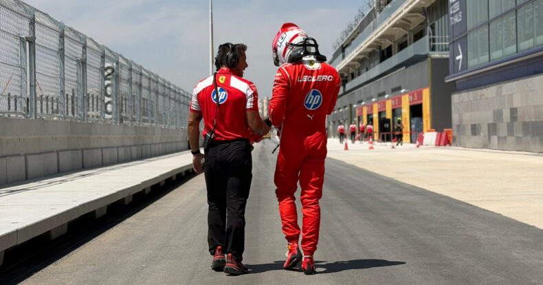 Madrinq avtodromunu qiymətləndirən ilk komanda Ferrari olub