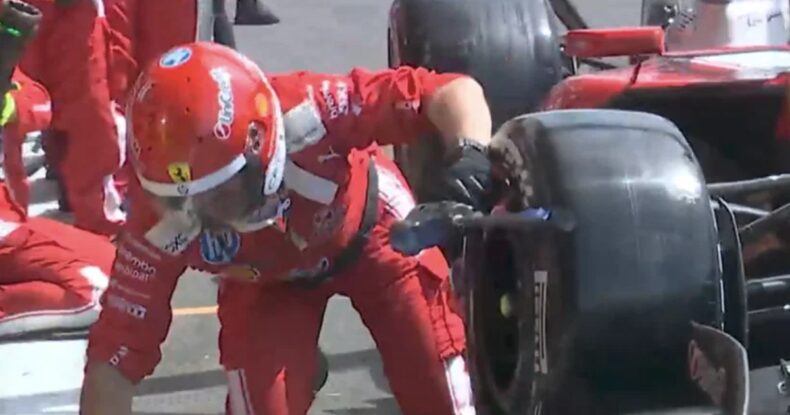 Ferrari pit-stop insidentinə görə cərimələnib