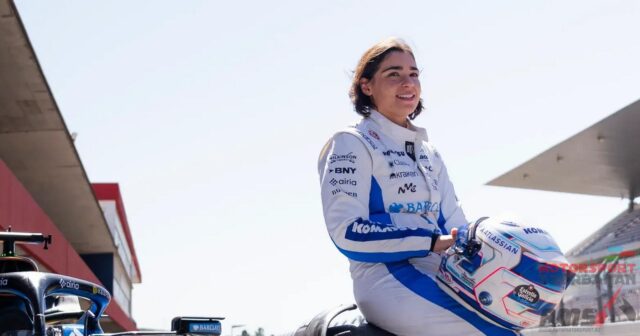 Ceymi Çedvik Williams FW47-nin sükanı arxasında testlər keçirib