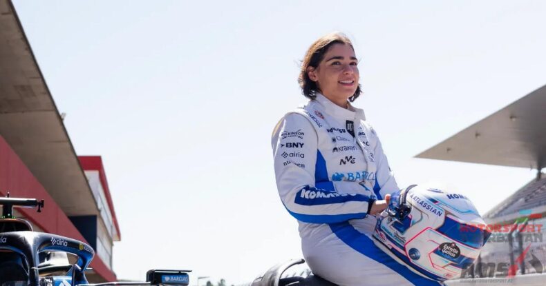 Ceymi Çedvik Williams FW47-nin sükanı arxasında testlər keçirib
