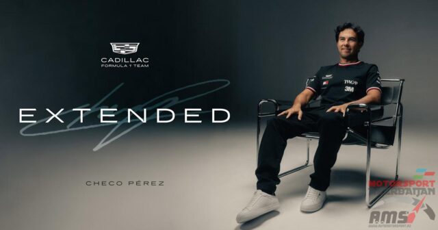 Serxio Peres və Cadillac müqaviləni uzadıblar