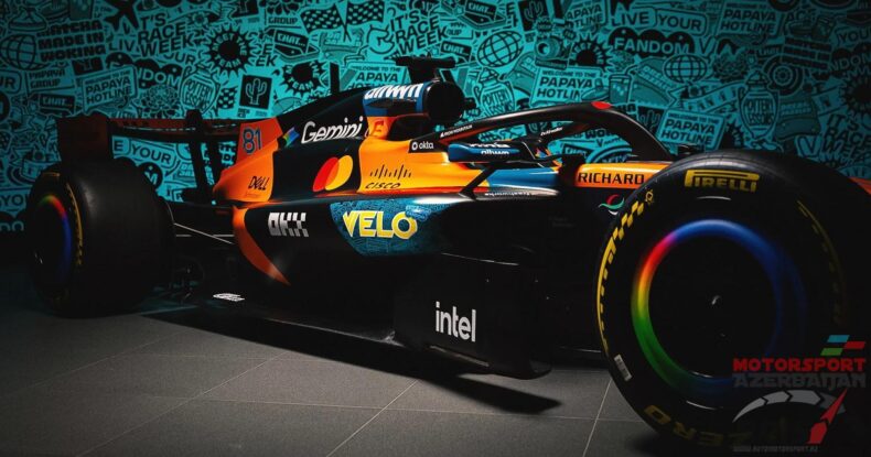 McLaren komandası Mexiko Qran Prisi üçün rəng çalarını təqdim edib